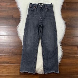 Levi's Ribcage Straight Ankle Denim Jeans